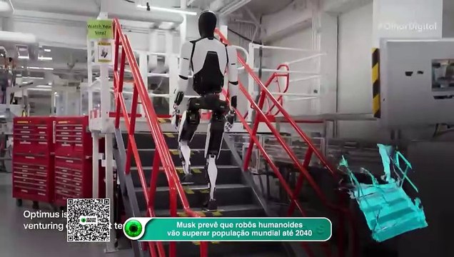Musk prevê que robôs humanoides vão superar população mundial até 2040