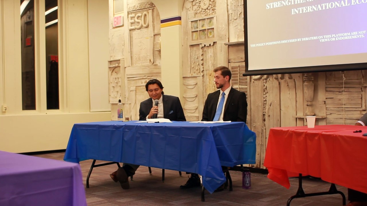 [PART 1] UAlbany's The Great Debate (College Democrats vs. College Republicans)