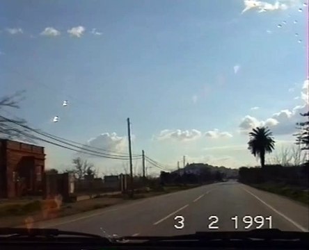 IBIZA en 1991 | La Carretera a Ibiza desde Santa Eulalia (1991)