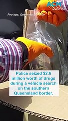 $2.6 million worth of drugs uncovered in tea packets