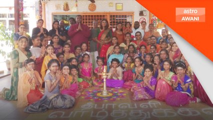 Deepavali disambut meriah di Sri Saradha Devi Illam