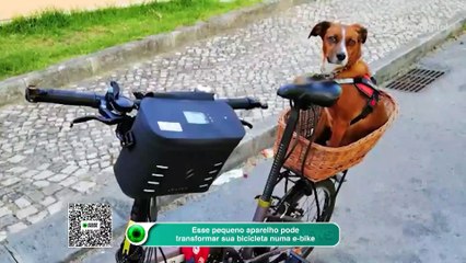 Esse pequeno aparelho pode transformar sua bicicleta numa e-bike