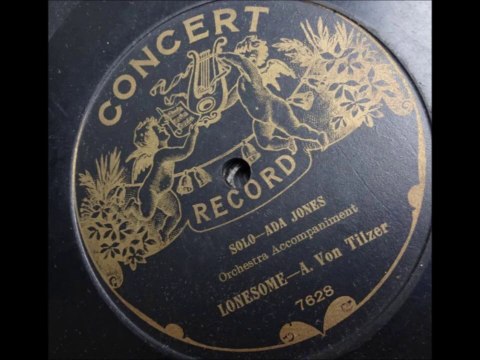 Ada Jones - Lonesome (1910)