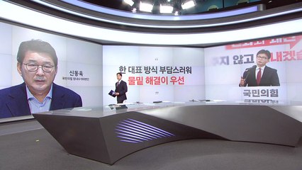 [말말말] 신동욱 "한 대표 방식 부담" 김종혁"뭍밑에서 하면 들어주나?" 박지원 "트럼프도 살아돌아와" / YTN