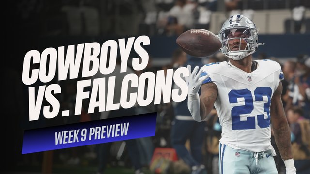 NFL WEEK 9 SHOWDOWN: Can the Cowboys Tame the Falcons?