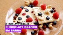 DIY Chocolate Branco Vegano