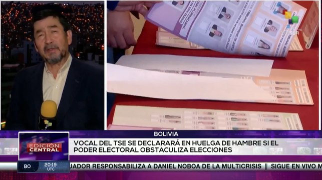 TSE advirtió que se intenta impedir las elecciones judiciales en Bolivia