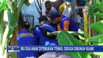 Ibu 2 Anak Ditemukan Tewas di Belakang Rumah, Diduga Dibunuh Suami