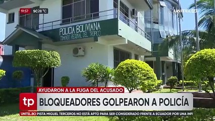 Denuncian que bloqueadores ayudaron a escapar a un acusado de violación  en Villa Tunari