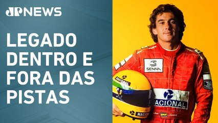 Fórmula 1 homenageia Ayrton Senna em São Paulo