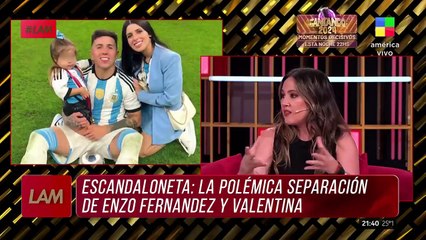 Separación de Enzo Fernández