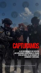 Capturan a 2 involucrados en coches-bomba en Acámbaro y Jerécuaro
