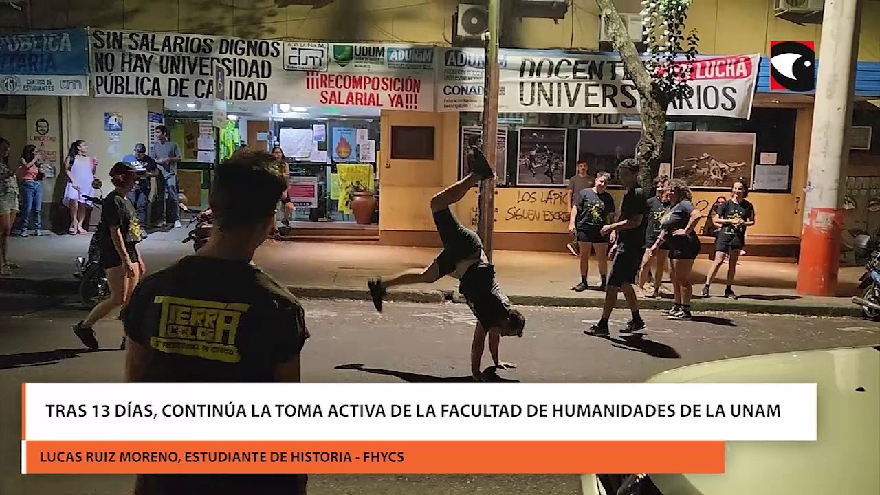 Tras 13 días, continúa la toma activa de la Facultad de Humanidades de la UNaM