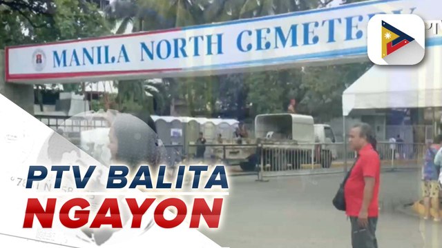 Sitwasyon sa Manila North Cemetery ngayong bisperas ng #Undas2024