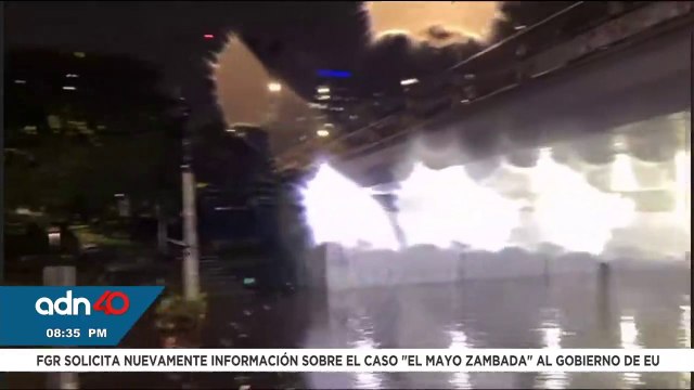 ¡Precaución! Fuertes lluvias dejan bajo el agua la Picacho Ajusco