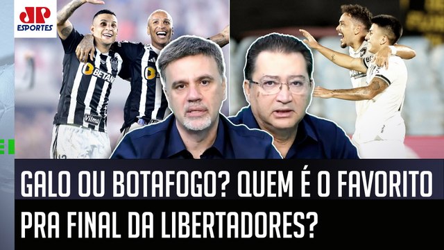 Cara, pra mim, o FAVORITO pra essa FINAL Botafogo x Atlético-MG é o... Libertadores GERA DEBATE!