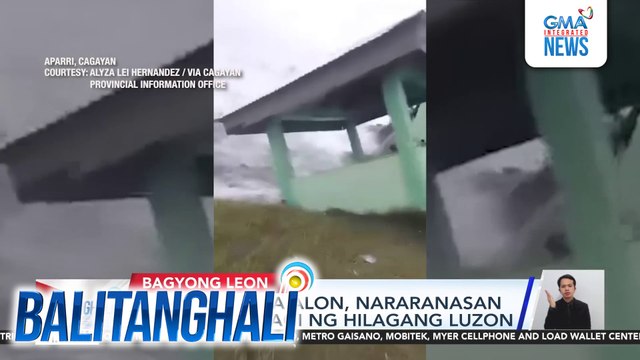 Malalakas na alon, nararanasan sa ilang bahagi ng Hilagang Luzon | Balitanghali