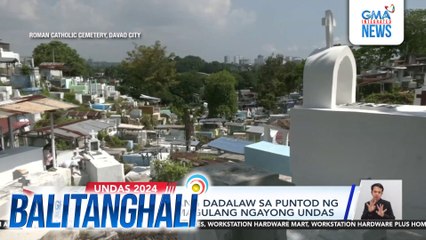 FPRRD, inaasahang dadalaw sa puntod ng kaniyang mga magulang ngayong Undas | Balitanghali