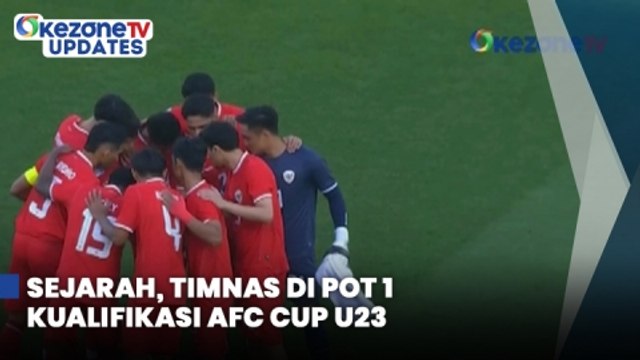 Cetak Sejarah, Timnas Indonesia di Pot 1 Drawing Kualifikasi Piala Asia U-23 2026