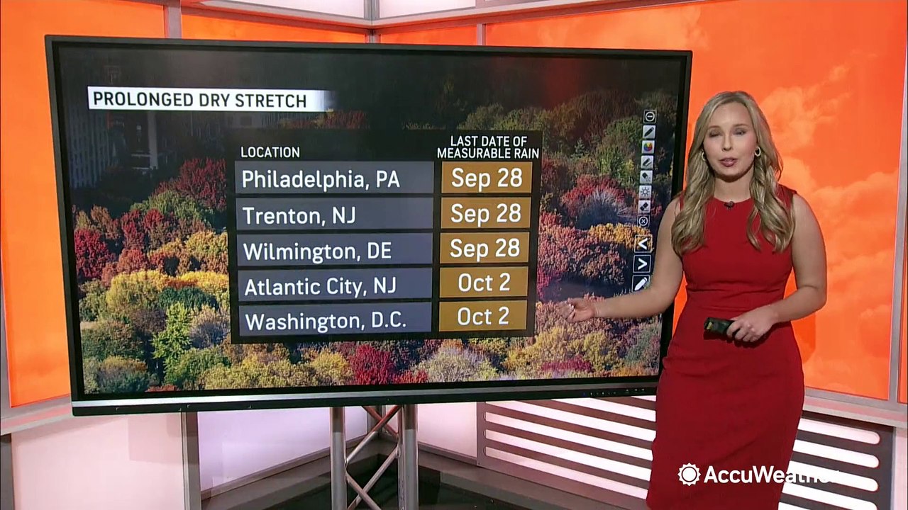 Record-challenging warmth for Halloween as drought and fire risk continue in the Northeast