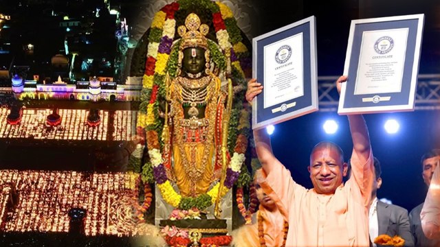 Ayodhya Deepotsav 2024:Diwali World Record, Saryu Aarti, Laser Show, Ramleela Celebration FULL VIDEO