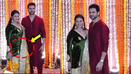 Divyanka Tripathi Pregnancy: Hides Baby Bump Video, Diwali Party Look Public Reaction