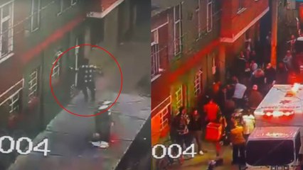 Video registró la entrada de Darwin Beltrán a la casa en donde habría asesinado a sus dos hijos
