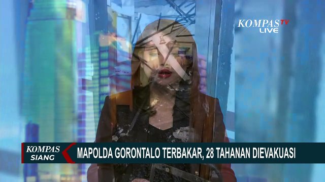 Kebakaran Lantai Tiga Mapolda Gorontalo, 10 Ruangan Biro Operasional Hangus Terbakar
