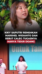 Kiky Saputri Remehkan Marshel Widianto dan Sebut Caleg Tugasnya Hanya Tidur Doang