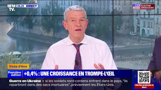 La croissance atteint 0,4% au troisième trimestre en France, une hausse en trompe-l'œil