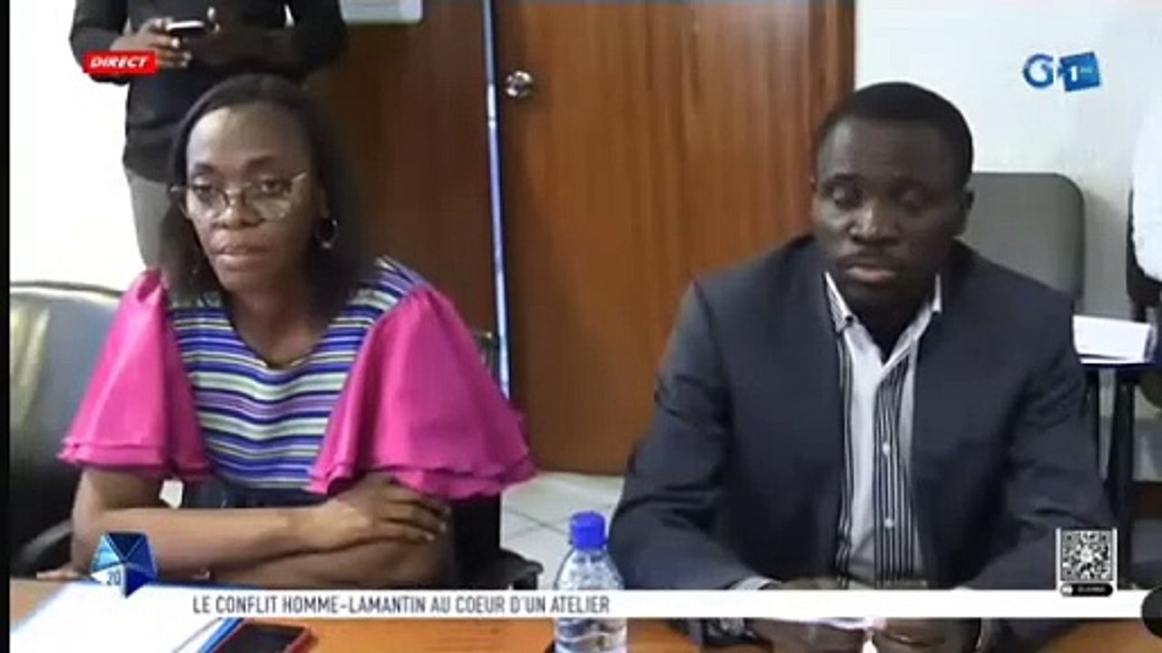 Workshop " human-manatees conflict in  Kango area (Gabon)"