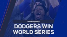 Breaking News - Dodgers beat Yankees to claim eighth World Series title