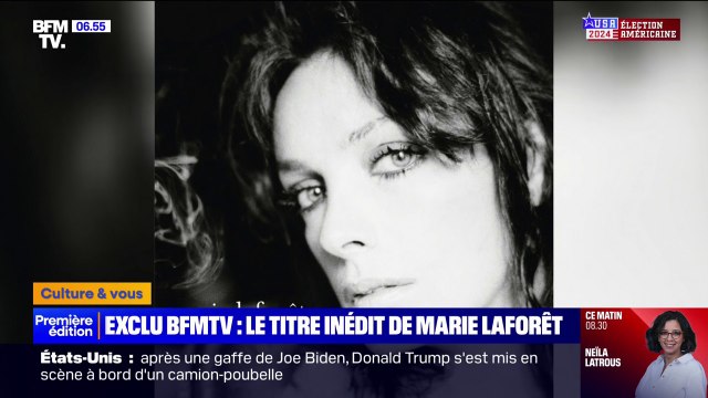 BFMTV vous révèle en exclusivité un titre inédit de Marie Laforêt