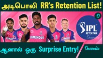 RR reveals their Retention List for IPL 2025 | RR's Retention List