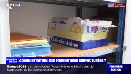 Ces fournitures de bureau facturées plus chères dans les catalogues pour les administrations