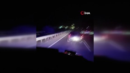 ambulansa yol vermeyen sürücüsü