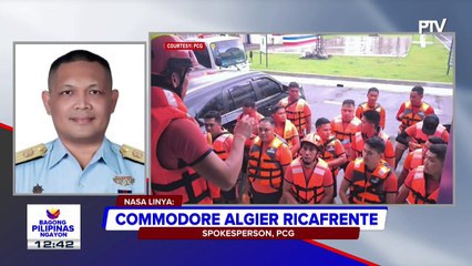 Panayam kay Philippine Coast Guard spokesperson Cdre. Algier Ricafrente ukol sa epekto ng Super Typhoon  #LeonPH at mga paghahanda ng PCG ngayong #Undas2024