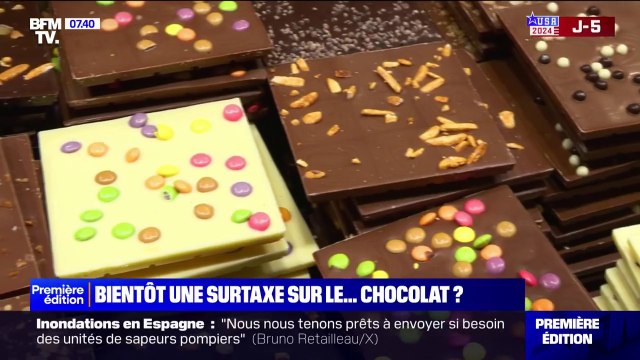 La proposition de surtaxe sur le chocolat provoque la colère des fabricants