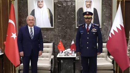 Milli Savunma Bakanı Yaşar Güler, Katar Türk Hava Unsur Komutanlığı’nı ziyaret etti