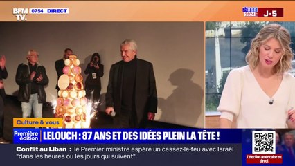 Claude Lelouch: 87 ans et un nouveau film "Finalement"