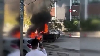 Bursa'da korku dolu dakikalar! Alev topuna döndü