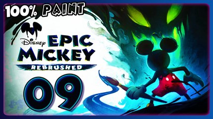 Epic Mickey Rebrushed Walkthrough Part 9 (PS5) 100% Paint Path 🔵