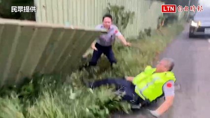 颱風康芮肆虐台灣！強風倒塌警衛引驚呼🌀