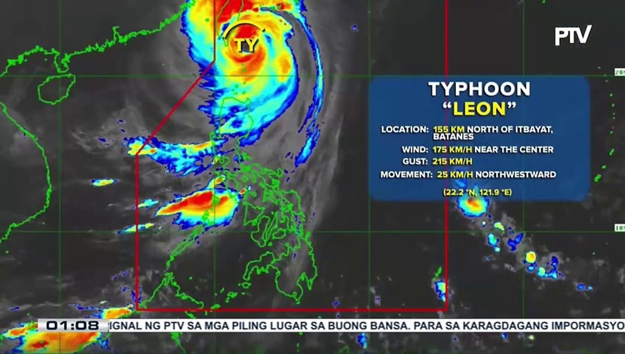 Bagyong #LeonPH, humina na; banta ng storm surg...