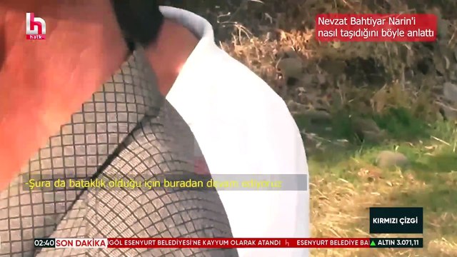 İtirafçı Nevzat, Narin’in cesedini nasıl taşıdığını anlattı, keşif yeri görüntüleri ortaya çıktı