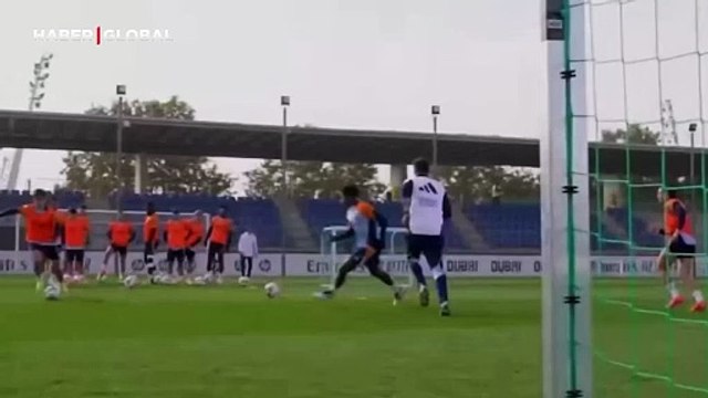 Real Madrid'in üvey evlatları antrenmanda döktürdü: Arda Güler ve Endrick