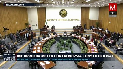 INE lleva controversia ante la Suprema Corte por las facultades de Guadalupe Taddei