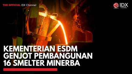 Kementerian ESDM Genjot Pembangunan 16 Smelter Minerba