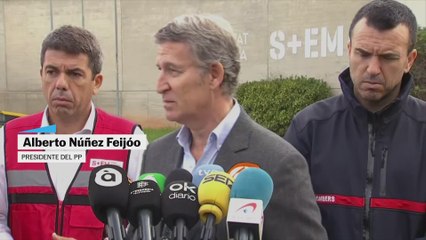 Feijóo: "La información se recibe de organismos que dependen del Gobierno central"