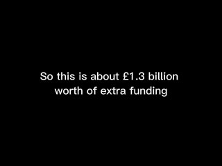 Cllr Bill Revans reacting to yesterday's budget (audio and captions only)